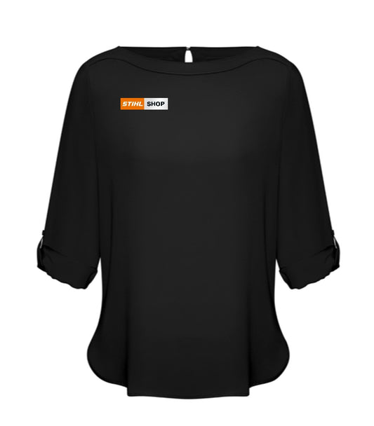 Maddy Boat Neck Shirt S828LL